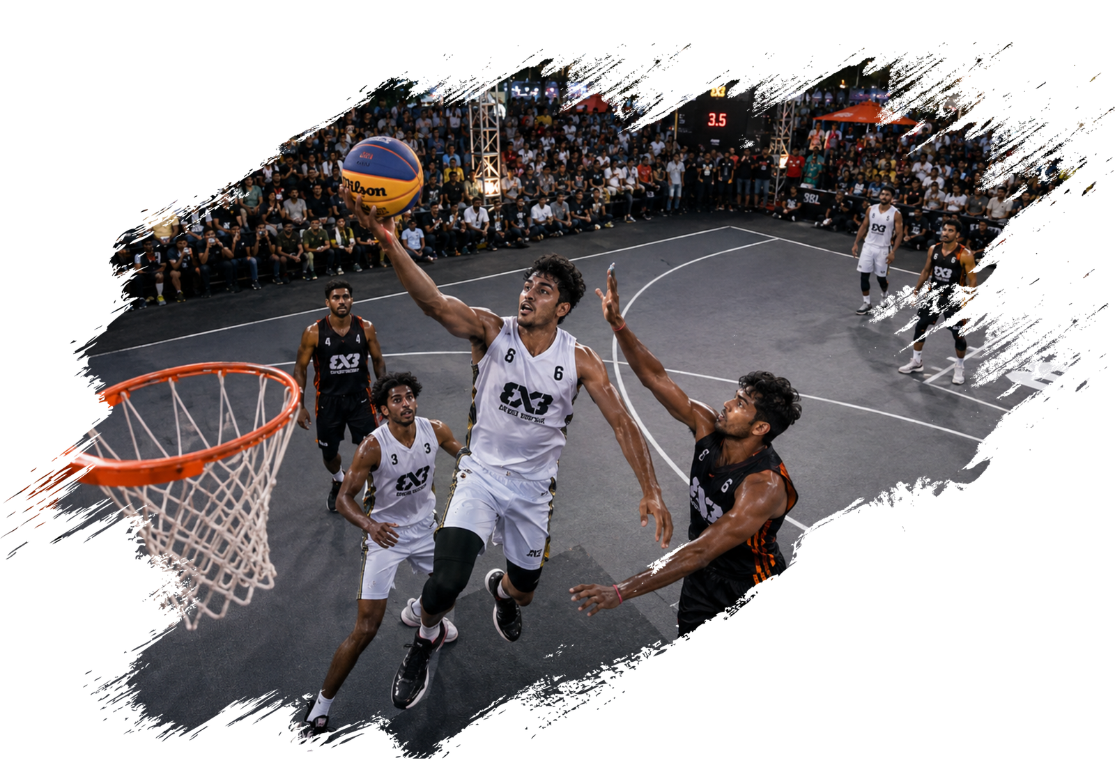 Quest 3x3 India basketball event